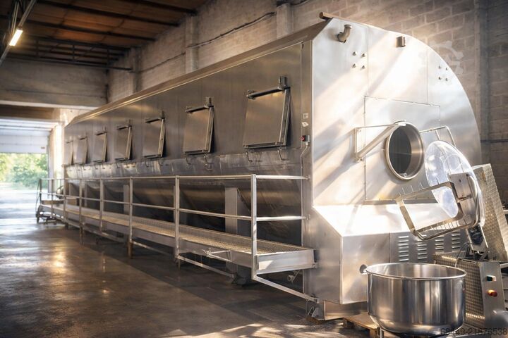תוף בלנצ'ר מסוג Jumbo KODUKO 16/500 Berief drumblancheur Type  Jumbo KODUKO 16/500