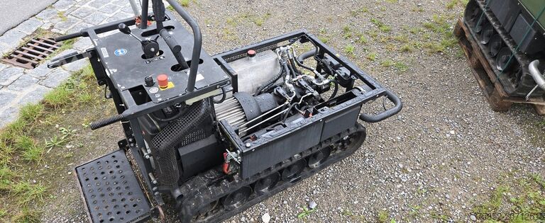 Trasportatore cingolato porta-attrezzi polivalente NIKO Raupe Hatz 1B50 T-4 Tank Stromaggregat