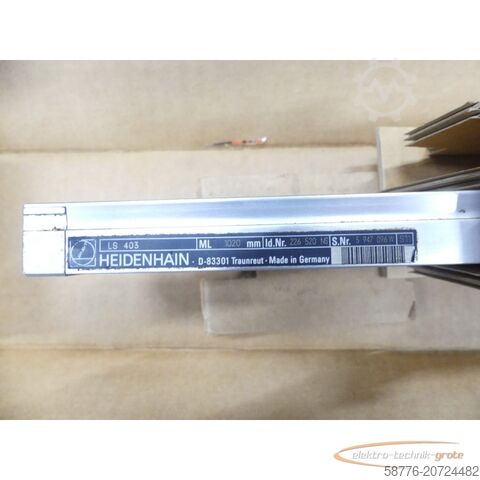 하이덴하인 성분 Heidenhain LS 403 ML 1020mm ID: 226 520 NS Längenmaßstab SN: 5947096W