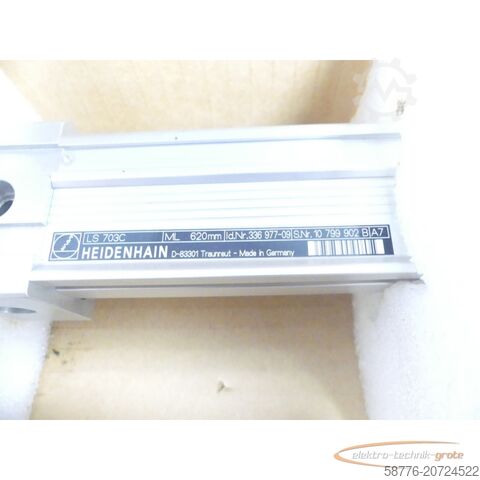 Heidenhain component Heidenhain LS 703C ML 620mm ID 336 977-09 Längenmaßstab SN10799902 + AE LS 703C