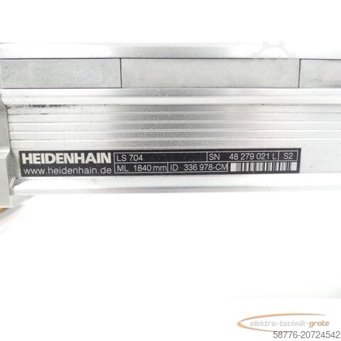 하이덴하인 성분 Heidenhain LS 704 ML 1840 mm Id. 336 978-CM SN:48 279021L + AE LS 704