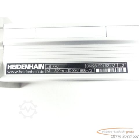 Componente Heidenhain Heidenhain LS 776 ML 320 . 336 966-73 SN:28221931M + AE LS 776 - ungeb.! -