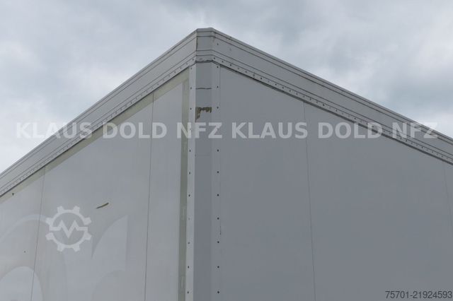 Κλειστό ρυμουλκούμενο SCHMITZ CARGOBULL KO 18 Koffer SAF Achsen Scheibenbremsen