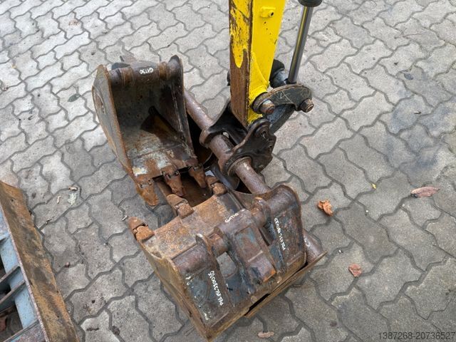 Mini bager WACKER 1404 / 2015 BJ / 3 x Löffel