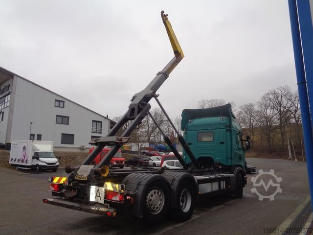 Konkslaaduriga veok SCANIA G440 6x2 Palfinger Abroller Lenkachse Retarder