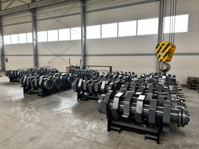 Déchiqueteuse à deux arbres ARJES IMPACTOR 250/850 ;COMPACTOR 300; EKOMAXX