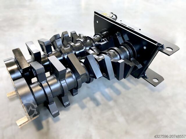 Déchiqueteuse à deux arbres ARJES IMPACTOR 250/850 ;COMPACTOR 300; EKOMAXX