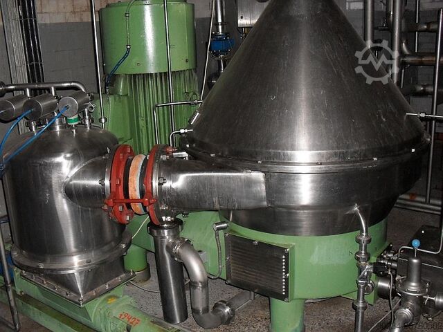 Westfalia HSA 200-06-777 penapis sentrifugal keluli tahan karat, reka bentuk klarifier WESTFALIA HSA 200-06-777