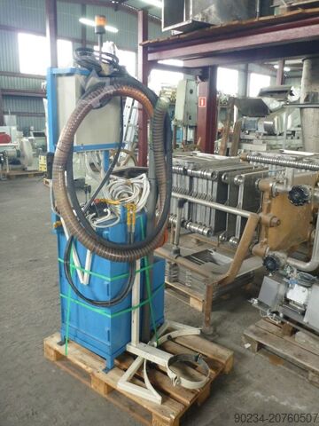 Dissolver 40 kW oleh Oliver & Battle untuk kerja di bawah vakum dengan kuali pengadun 500 L OLIVER & BATLLE Dispermix 50