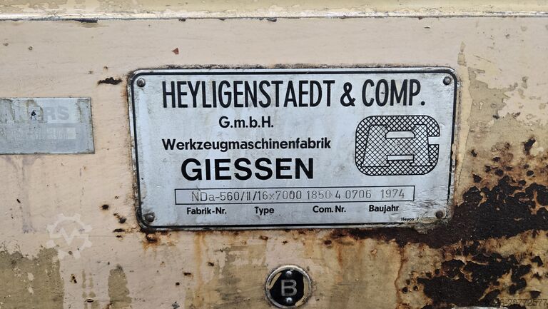 CNC-Drehmaschine Heyligenstaedt 7000