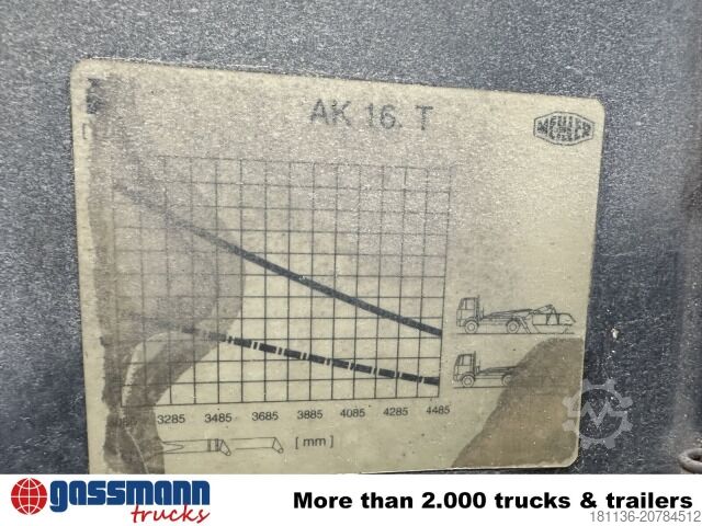 Camião basculante Scania G 450 /6x2/4, Meiller AK 16 MTG, Funk, Teleskop