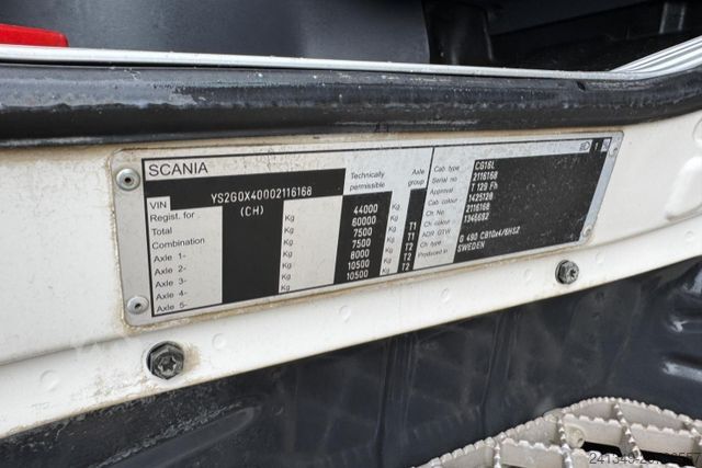 Tipper truck SCANIA G490 10x4 2S Moser