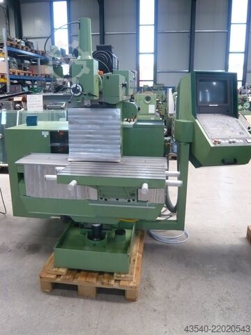 Fräsmaschine Maho 500C mit Zubehörschrank