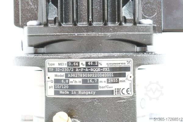 Одноступенчатый рядный насос Grundfos 98938754