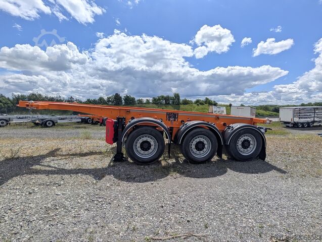 Vaihtolava-puoliperävaunu Fliegl SDS 380 für 20" Container Heckbündig