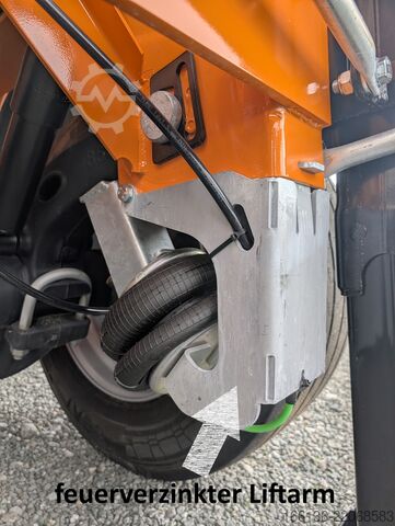 Vaihtolava-puoliperävaunu Fliegl SDS 380 für 20" Container Heckbündig