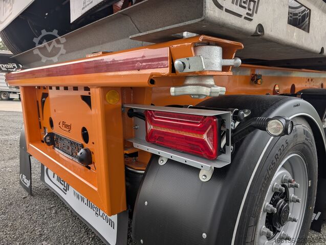 Vaihtolava-puoliperävaunu Fliegl SDS 380 für 20" Container Heckbündig