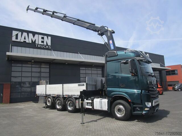 Kamion sa kranom Mercedes-Benz Actros 3563 8x4 Euro 6 HMF 4020-K6