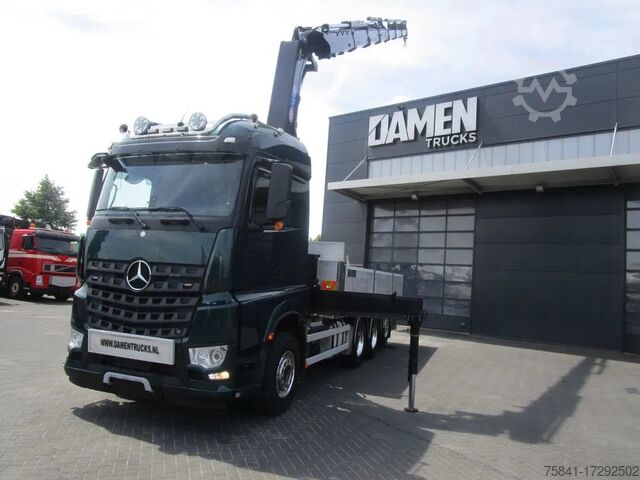 Kamion sa kranom Mercedes-Benz Actros 3563 8x4 Euro 6 HMF 4020-K6