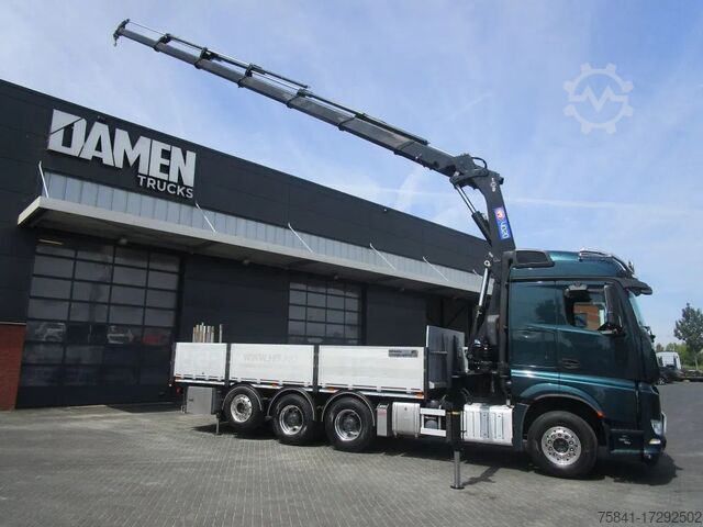 Kamion sa kranom Mercedes-Benz Actros 3563 8x4 Euro 6 HMF 4020-K6