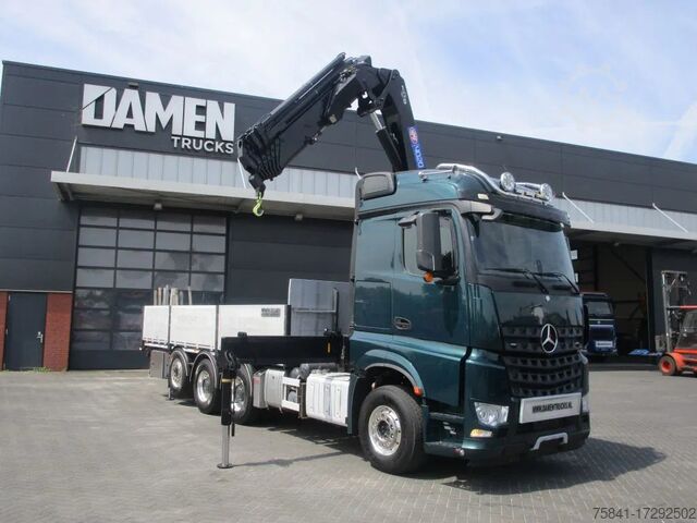 Kamion sa kranom Mercedes-Benz Actros 3563 8x4 Euro 6 HMF 4020-K6