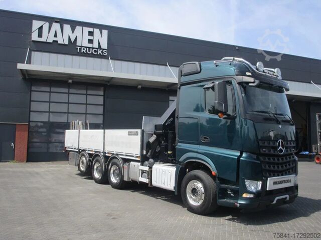 Kamion sa kranom Mercedes-Benz Actros 3563 8x4 Euro 6 HMF 4020-K6