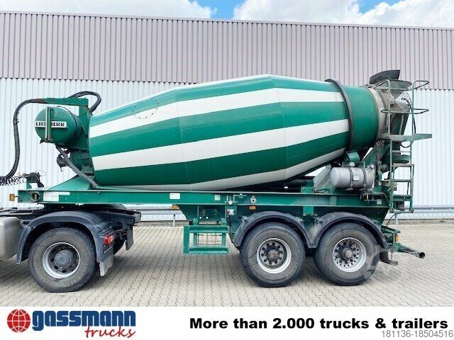 Mobile Betonmischanlage Liebherr LIEBHERR Betonmischer ca. 10m³, 6x Vorhanden!