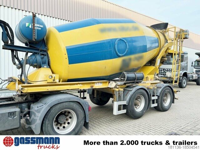 Mobiele betoncentrale MAN TGS 18.440 4X4H BLS, STETTER AM10FHAC Mischer ca.