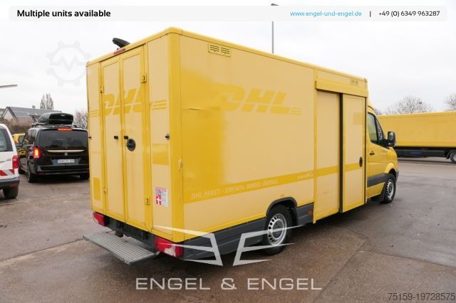 Transporter mit Koffer mercedes-benz SPRINTER 310 CDI MAXI EURO-5 KOFFER REGALE KAMERA DURCHGANG