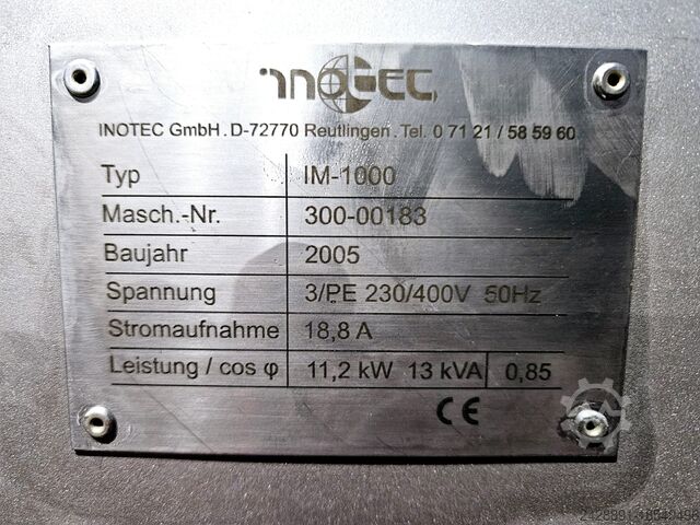 آلة تجهيز اللحوم INOTEC IM-1500