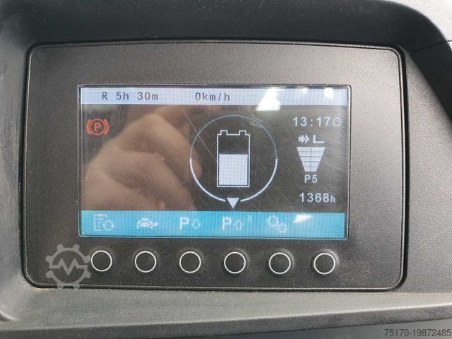 Ön yükleyici forklift JUNGHEINRICH EFG 215 / Triplex: 4.25m! / SS / nur 1.368h!