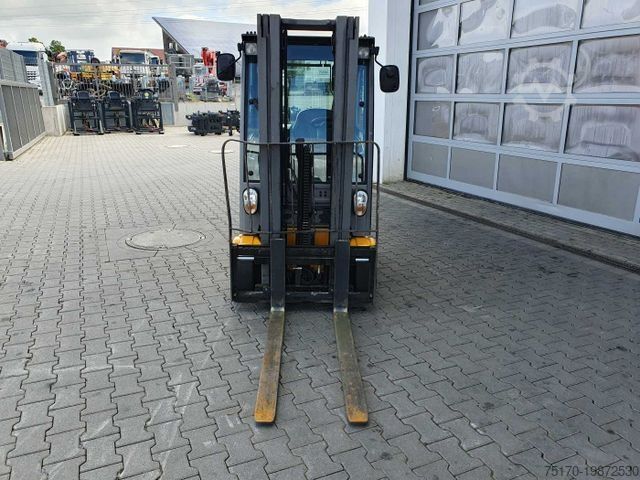 Ön yükleyici forklift JUNGHEINRICH EFG 215 / Triplex: 4.25m! / SS /  2.472h! / 2020