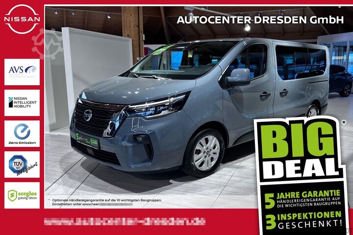 حافلة صغيرة Nissan Primastar Kombi dCI 150 L1H1 Tekna LED+Navi+KAM