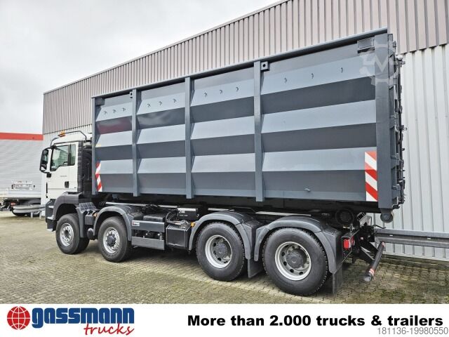 Kontejner s kukom  Abrollcontainer mit Flügeltür ca. 36m³