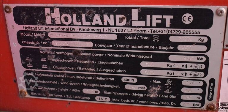 Scissor lift Holland Lift G-320DL30 4WDS/N