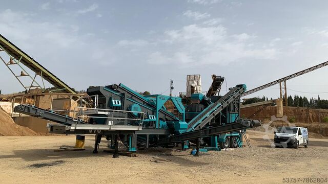 Constmach Mobile Crushing Plant V70 mobile vertical shaft impact crusher