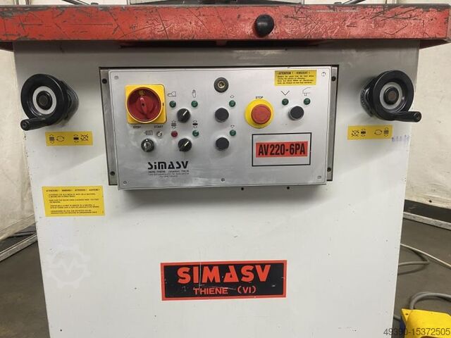 हाइड्रोलिक नॉटिंग मशीन SIMASV AV 220-6PA