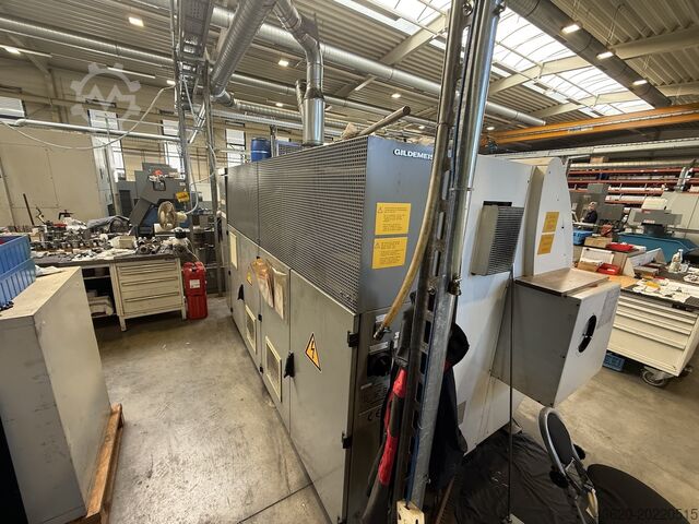 CNC esztergáló-fúró központ Gildemeister CTX 400 Twin