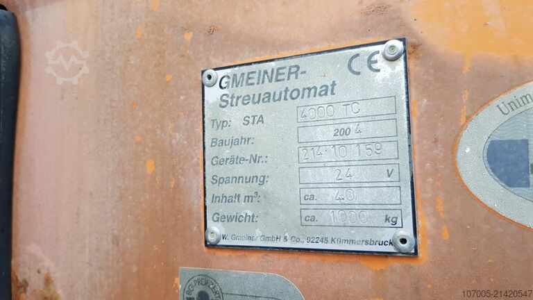 Other Bucher Gmeiner Streuer STA 4000 TC