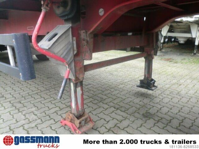 Odprta polprikolica s ponjavo Schmitz S 01