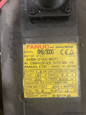 Fanuc szervomotor Alfa M9/3000