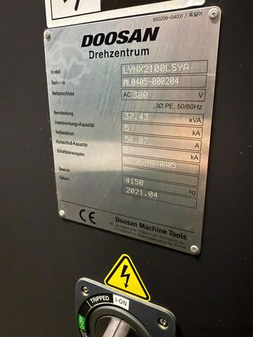 CNC-Drehmaschine Doosan Lynx 2100LSY