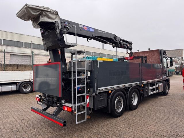 Auto-dizalica montirana na kamionu MERCEDES-BENZ 2545 Actros 5 L  Baustoffkran HMF  TOP