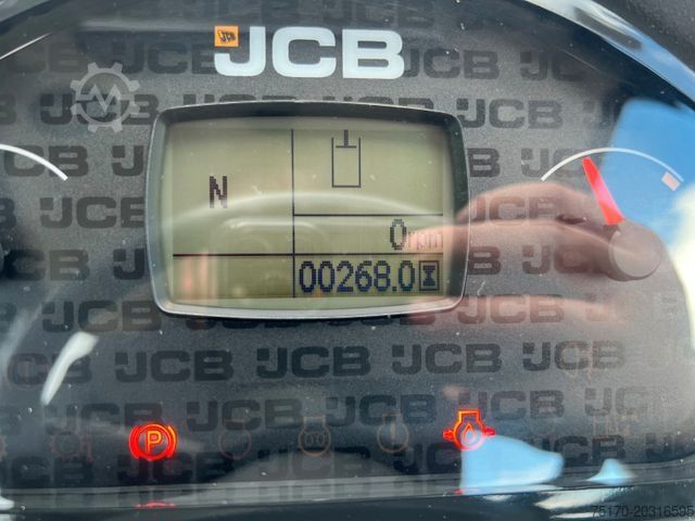 Tekerlekli yükleyici JCB 407 SV / nur 268h! / Klappschaufel & Gabel