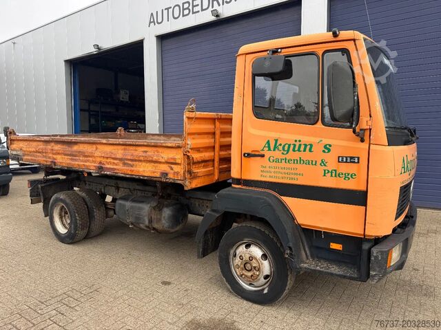 3-smerni kiper Mercedes-Benz LK 814 **GERMAN TRUCK-FULL STEEL-4CYL**