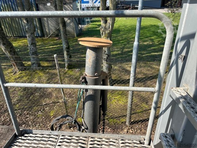 Tippsemitrailer  Reiling / Glas Recycler / Kran Palfinger 140 E