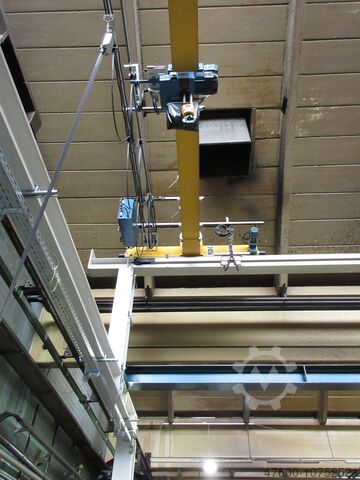 Навес для крана Крытый кран Крановая полоса Demag Portalkran + Kettenzug DC-COM NL 2500Kg Stahlbau 20x5,4m HEB220 HEA240