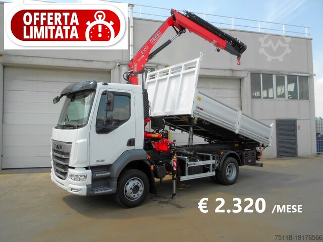 самосвал DAF XB 210 FA 14t - GRU e RIBALTABILE