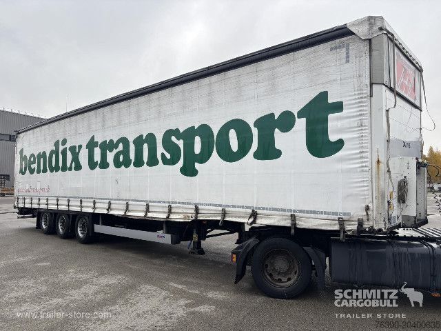 Открытый полуприцеп с тентом Schmitz Cargobull Semitrailer Curtainsider Mega
