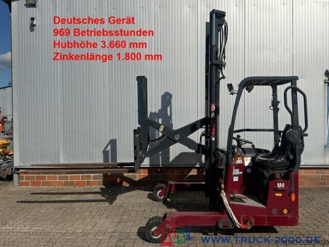 รถยก Moffett Mitnahmestapler M4 20.1 Duplex Mast 3.66 m 2.0t.